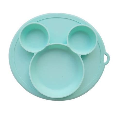 Assiette En Silicone Sans Bpa Pour B B Ywei Plats Solides Pour