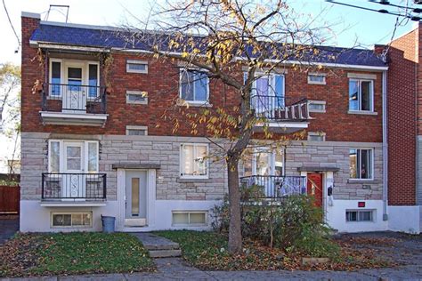 Duplex Vendre Rue Marquette Montr Al Rosemont La