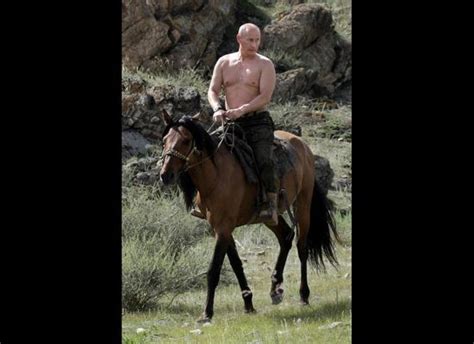 Putin Riding Horse