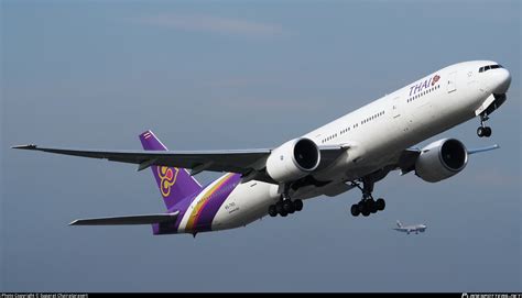 HS TKO Thai Airways International Boeing 777 3ALER Photo By Suparat