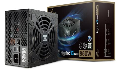 FSP PPA8501912 Hydro G Pro 850W 80 Plus Gold Fully Modular Black