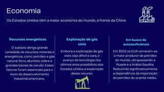 Economia America Do Norte - Regionalização Geográfica - América do Norte população economia | PDF