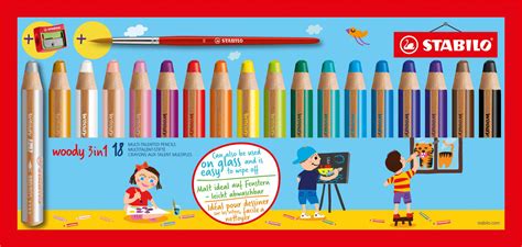 Multi-talented pencil STABILO woody 3 in 1 | STABILO