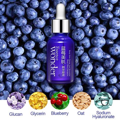 BIOAQUA Blueberry Wonder Essence For Face Skin Care Effect Plant ...