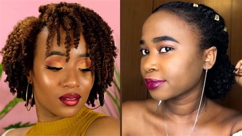 Quick And Easy Hairstyles For Natural Hair 💖👩🏾‍🦱 2 Youtube