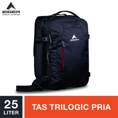 Jual Tas Laptop Eiger Navigator Exios Trilogic Bag 25L Vertical Tas