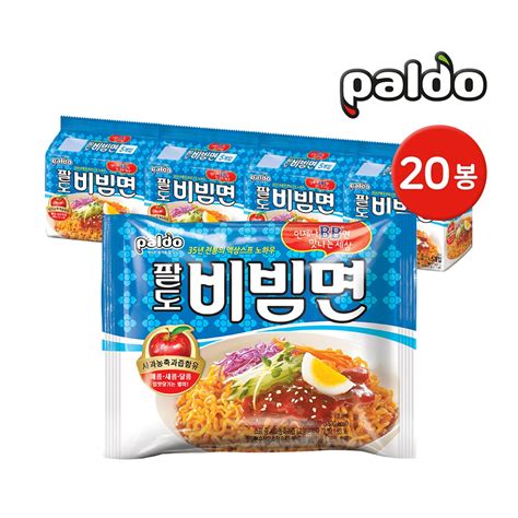 팔도 봉지라면 팔도비빔면 20입 5입x4개 홈플러스 택배배송