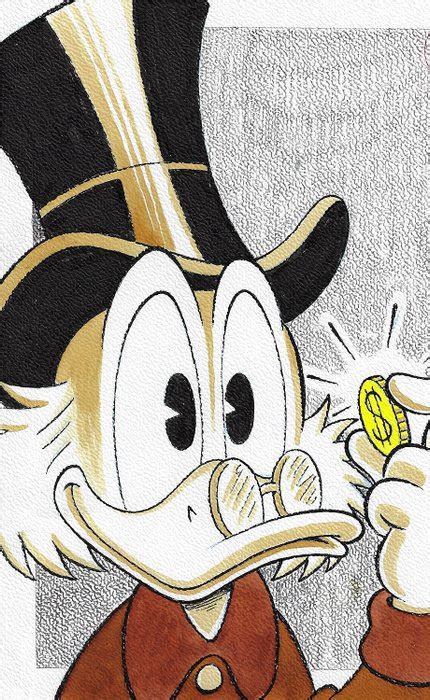 uncle scrooge   favourite dime original colour catawiki