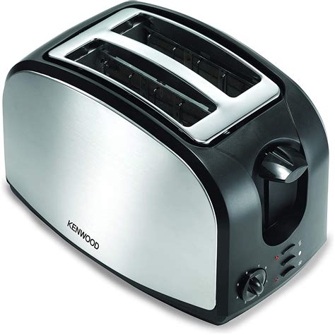 Kenwood 2 Slice Toaster, Black/Metal - Tcm01.A0Bk – Jashanmal Home