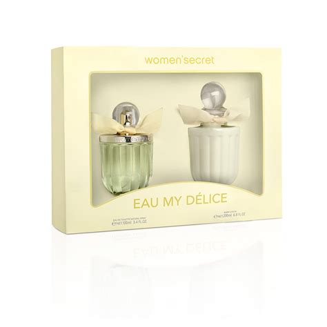 Estuche Woman Secret Eau My Delice Edt 100ml Body Locion 200ml Mujer Mundoaromasperfumes