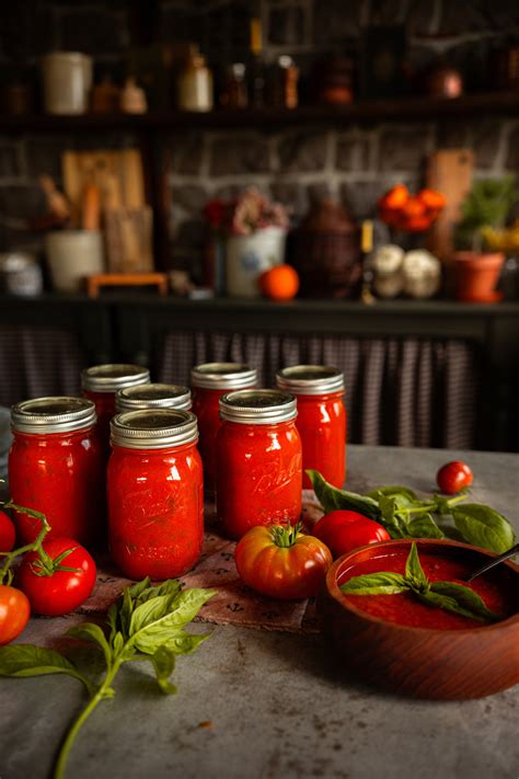 Ball® Basil Garlic Tomato Sauce Canning Recipe And Guide — Under A Tin Roof