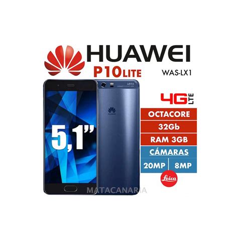 Huawei Was-Lx1 P10 Lite Ds Ram 3Gb Blue