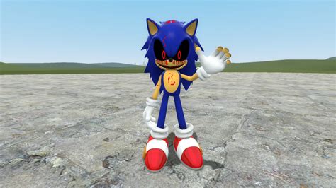 Gmod Sonicexe Is Waving By Charmagnethehedgehog On Deviantart