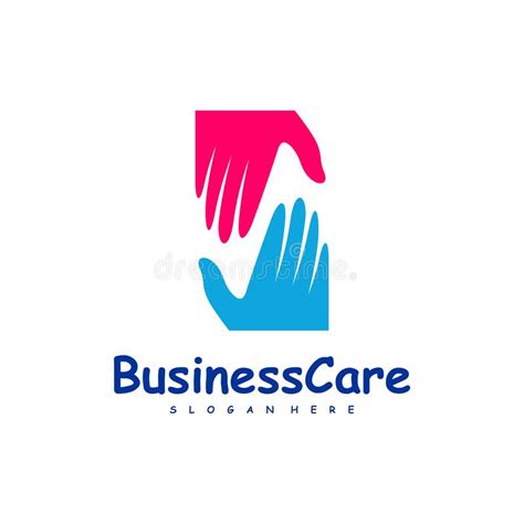 Hand Care Logo Design Vector Icon Symbol Stock Illustration