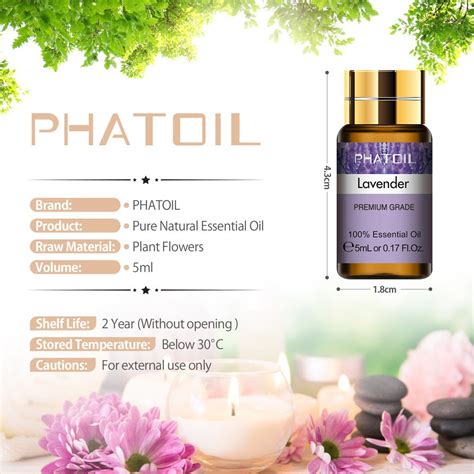 Cheap Phatoil 15pcs Essential Oils T Set Pure Natural Perfect For