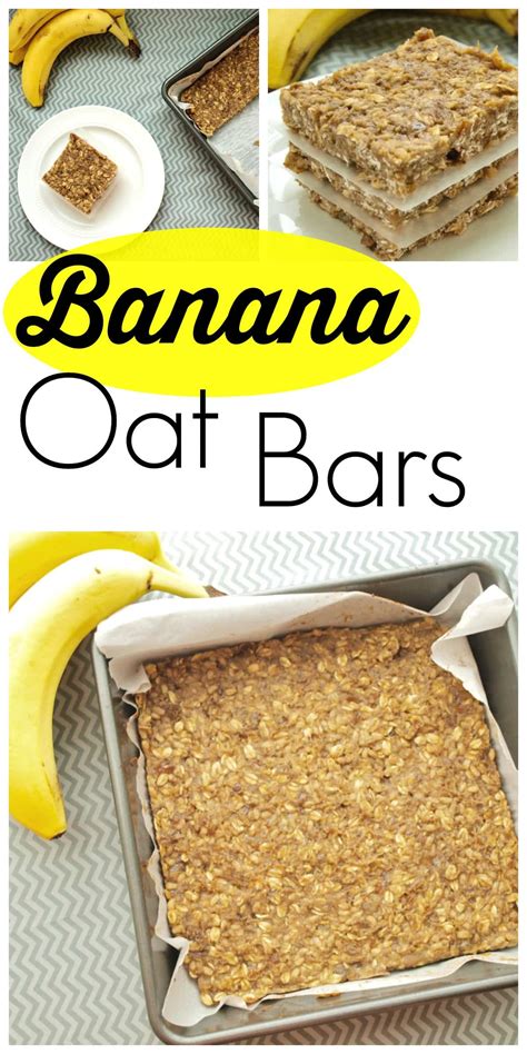 Banana Oat Bars Vegan Gluten Free Nut Free Happy Healthy Mama