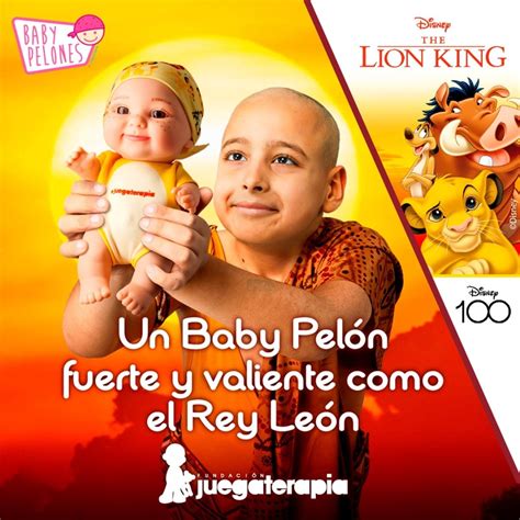 Fundación Juegaterapia Baby Pelón Rey León Correos Market