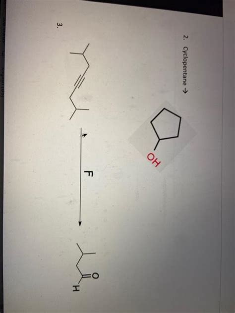 Solved Propose A Synthetic Route From The Starting Material Chegg