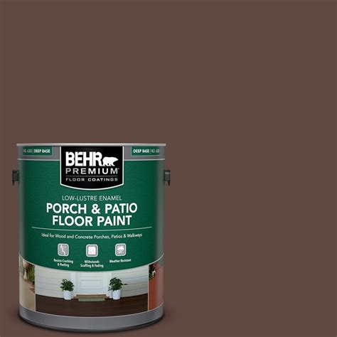 BEHR PREMIUM 1 Gal N150 7 Chocolate Therapy Low Lustre Enamel