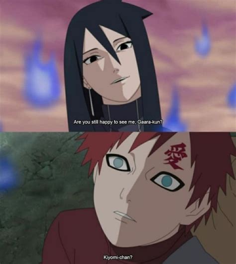 Kiyomi Uchiha traducción Personagens naruto shippuden Naruto gaara