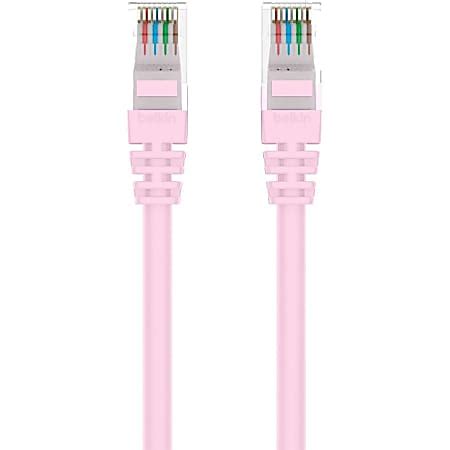 Belkin Cat 6 UTP Patch Network Cable 2 Ft Category 6 Network Cable For