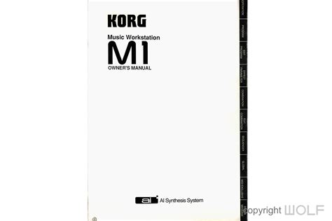 Korg M1 Synthesizer 1988 Wolf Review