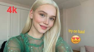 4k 2025 Transparent Try On Haul Micro Bikini Try On Haul See Through Transparent Lingerie 4k