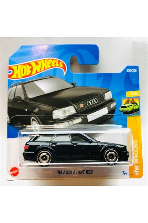 HOT WHEELS 2022 Yeni New 94 Audi Avant Rs2 Siyah 1 64 Ölçek Hotwheels Marka 5 5 Fiyatı