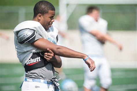 Images from the first day of hitting at Skyline High School football ...