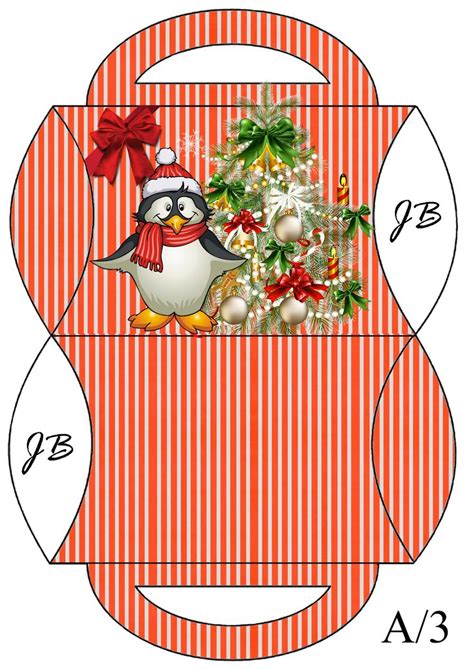 Pin By Jokkaby Jokkaby On Gift Box 1 Christmas Paper Crafts Free