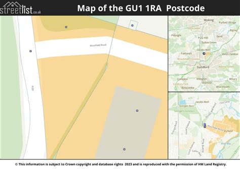 Complete Postcode Guide To Gu Ra In Slyfield Industrial Estate House