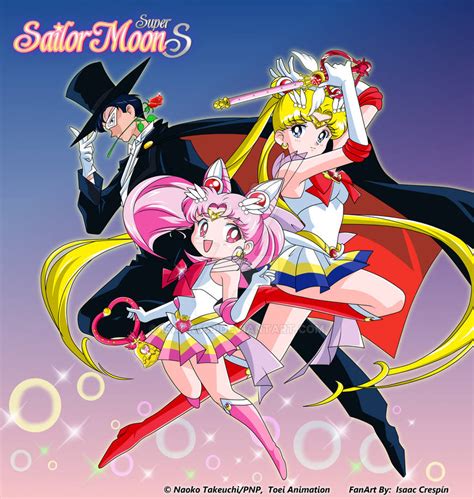 Sailor Moon Supers Character Guide Cover By Isack503 On Deviantart