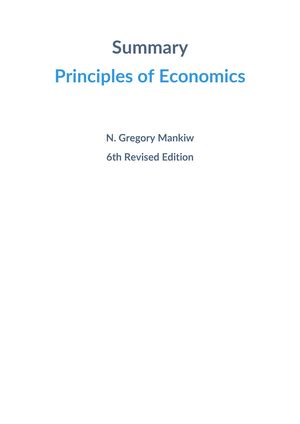 Solution Manual For Macroeconomics By Mankiw 9th Edition Principles