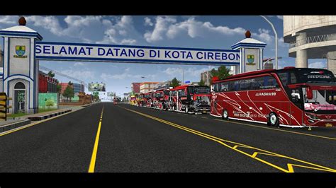 Konvoi Bus Shd Bareng Dbsi Cirebon Jakarta Youtube