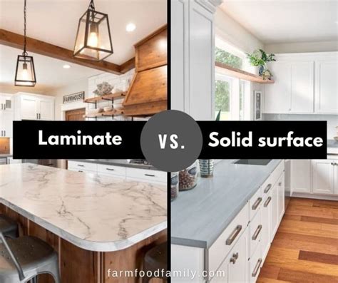 Laminate Vs Solid Surface Countertops Which Is The Best For You