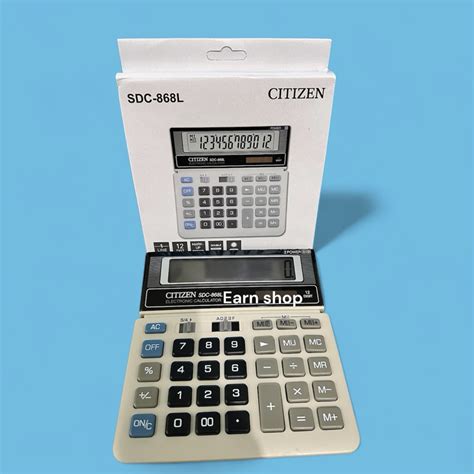 Jual Citizen Calculator Sdc L Digit Kalkulator Desktop Meja