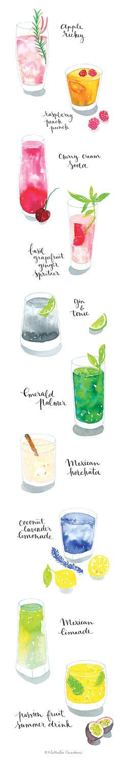 25 Nathalie Ouederni Ideas Food Illustrations Illustration Watercolor