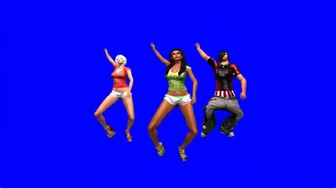 Green Screen Dancehall Dancers Youtube