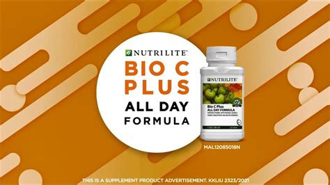 Nutrilite Bio C Plus All Day Formula Chi Customer Favourites Youtube