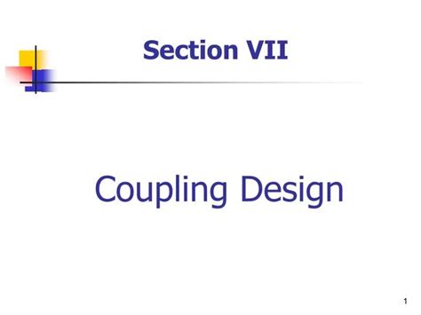 PPT - Coupling Design PowerPoint Presentation, free download - ID:1746662