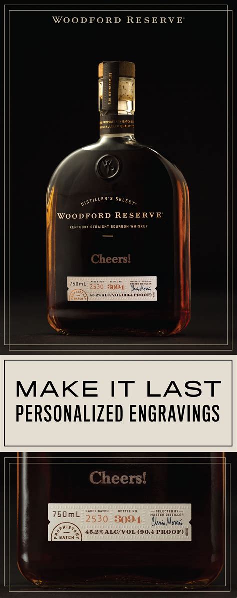 An Engraved Bottle Of Woodford Reserve Makes For The Perfect Holiday