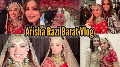 Arisha Razi Barat Official Video Arisha Razi Wedding Arisharazi