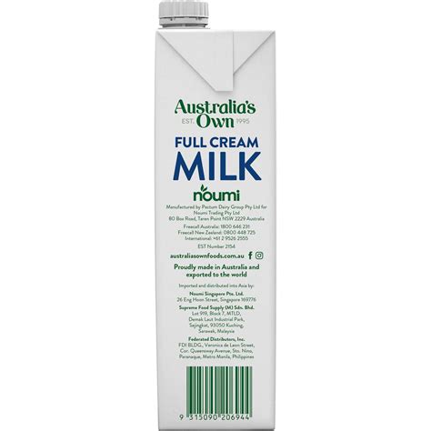 Australia S Own Full Cream Long Life Milk L Woolworths