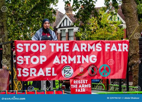 Stop Arming Israel Demonstration The Worldâ€™s Largest Arms Fair