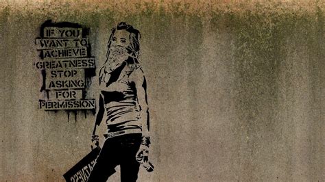 Banksy Graffiti Wallpapers Hd Wallpaper Cave