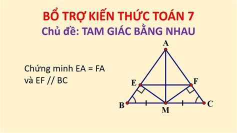 Chứng Minh EF BC Cách Tiếp Cận Hiệu Quả Để Chứng Minh Đường Thẳng