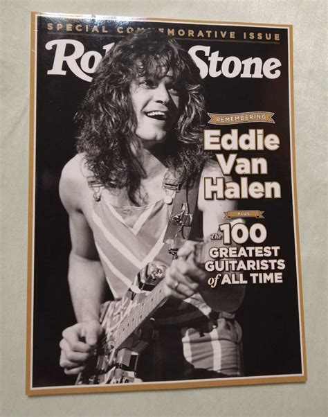 Rolling Stone エディ ヴァン ヘイレン追悼号 Eddie Van Halen洋楽｜売買されたオークション情報、yahooの