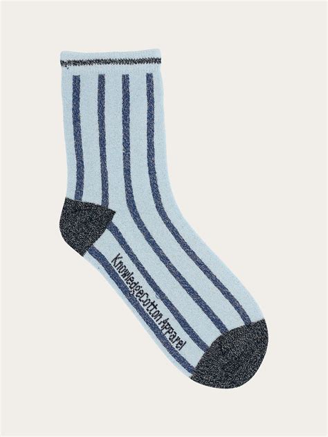 Buy Single Pack Glitter Dot Socks Airy Blue From Knowledgecotton