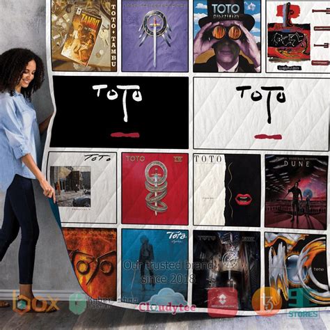 BEST Toto Band Turn Back Album Covers Quilt • Shirtnation - Shop ...