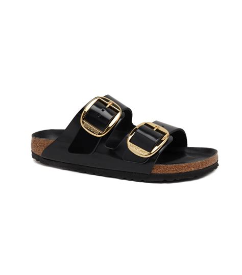 Sk Rzane Klapki Arizona Bb Lena High Shine Black Hex Birkenstock